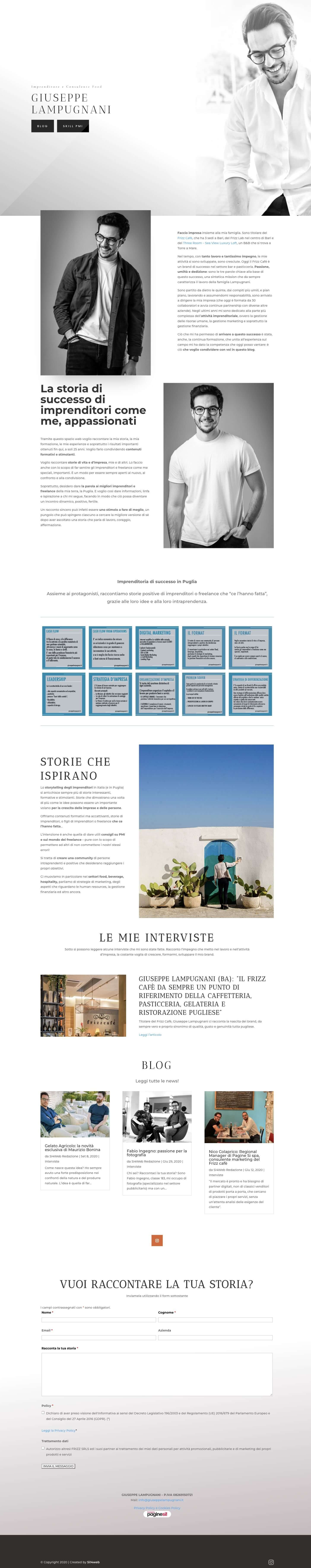Il sito di Giuseppe Lampugnani