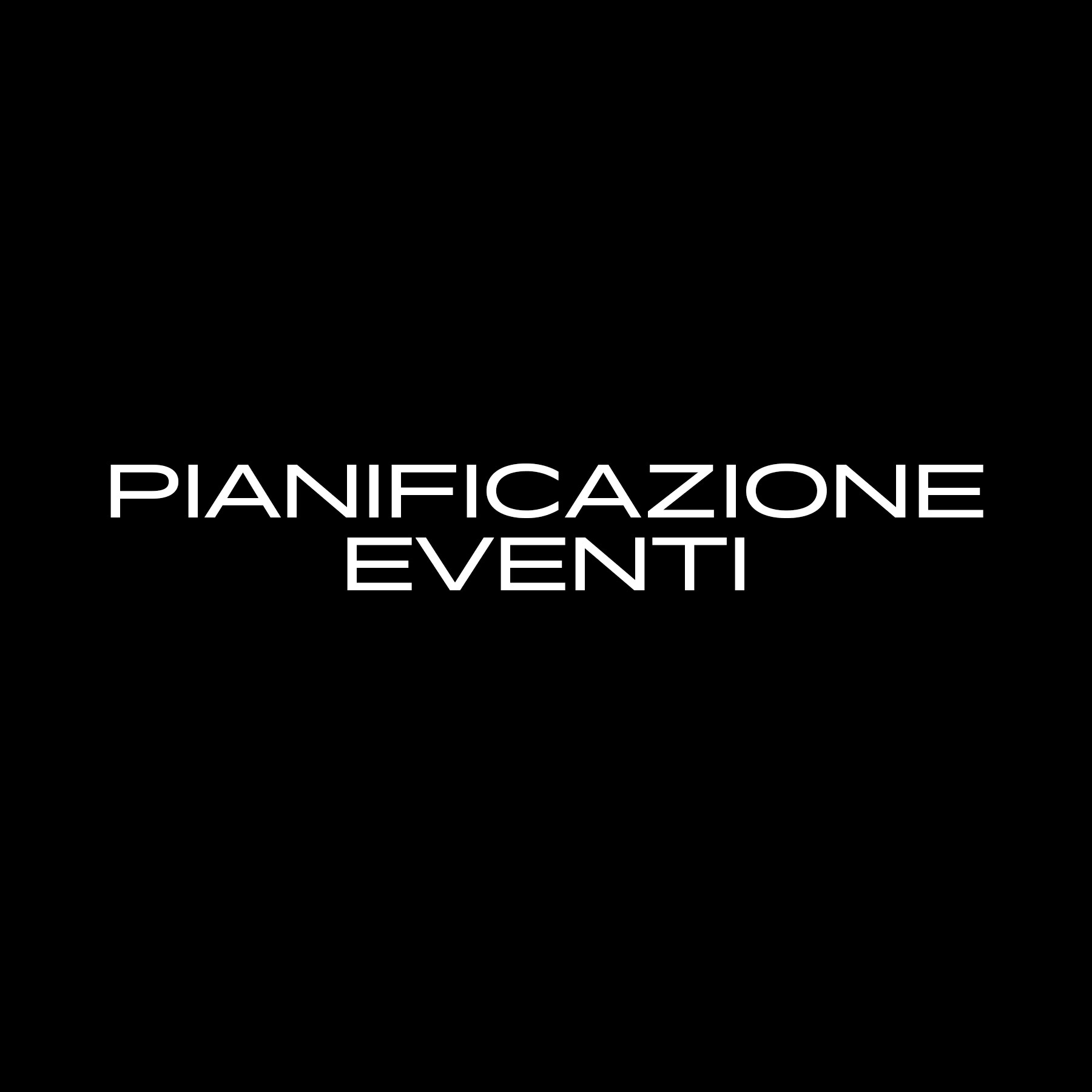 Pianificazione eventi